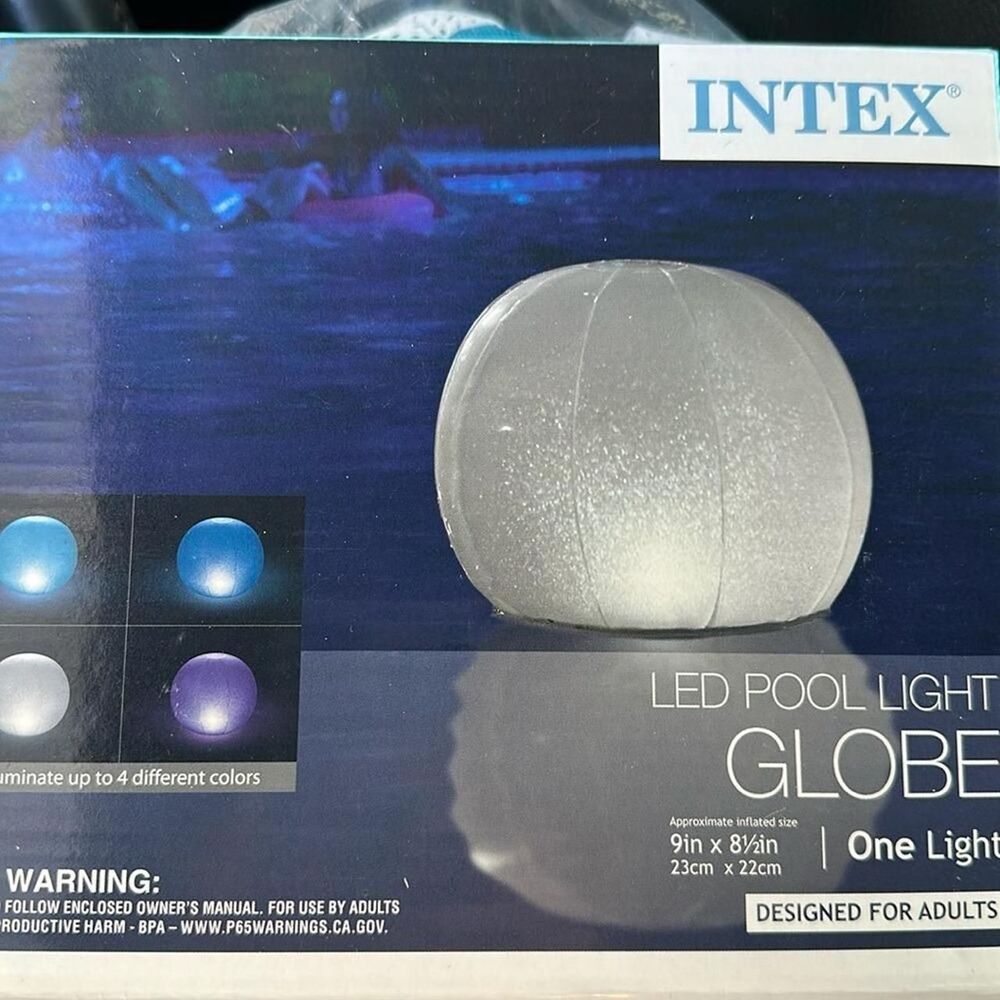 Intex Floating LED Ball Pool Light